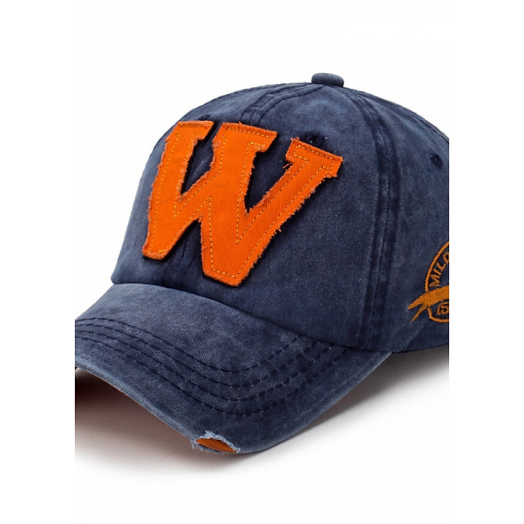 Nón Lưỡi Trai Chữ W Thời Trang Bụi Kiểu Hàn Quốc