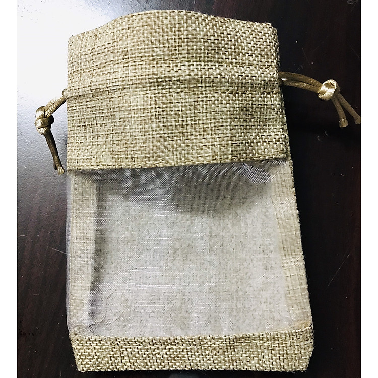 Vỏ Túi Thơm – Túi Vải Đay Có Cửa Sổ (10 chiếc)