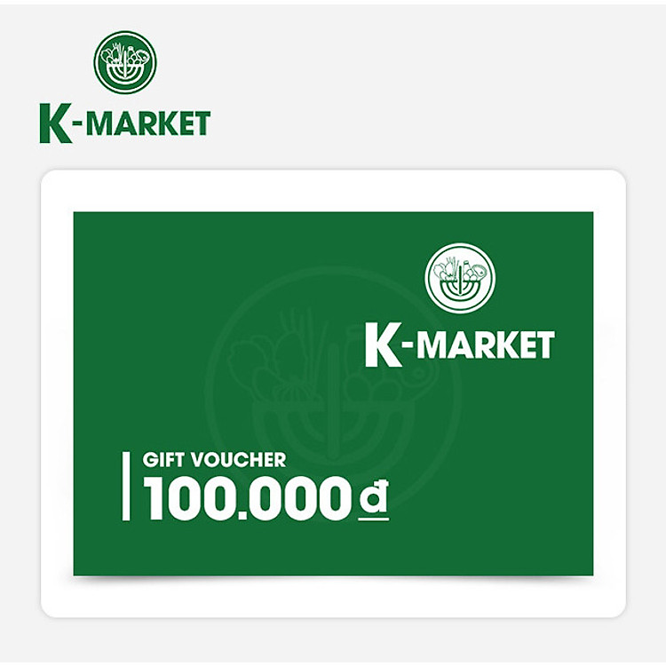 K-Market - Phiếu Quà Tặng 100k