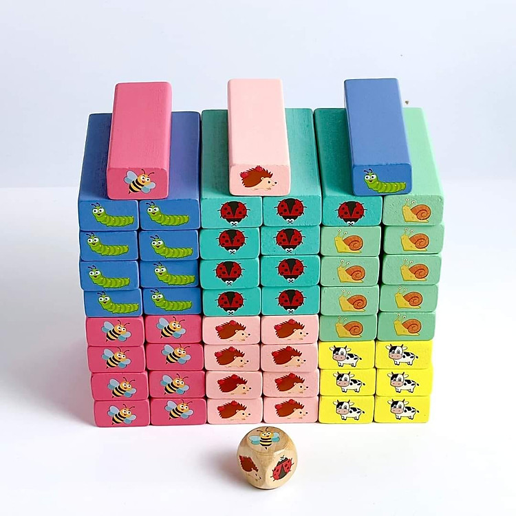 Đồ Chơi Rút Gỗ Trẻ Em 51Pcs Chính hãng Tiết kiệm - Hình ảnh 4