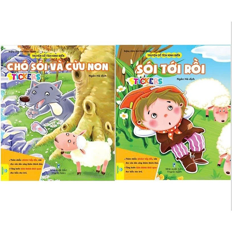 Sách - Stickers Truyện Cổ Tích Kinh Điển - Ndbooks