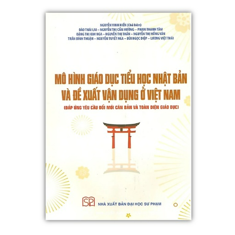 Mô Hình Giáo Dục Tiểu Học Nhật Bản Và Đề Xuất Vận Dụng Ở Việt Nam