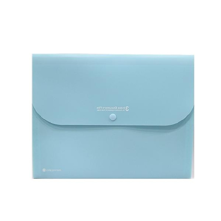 Bìa Nút 3 Ngăn Morning Glory 79153 – Xanh Mint