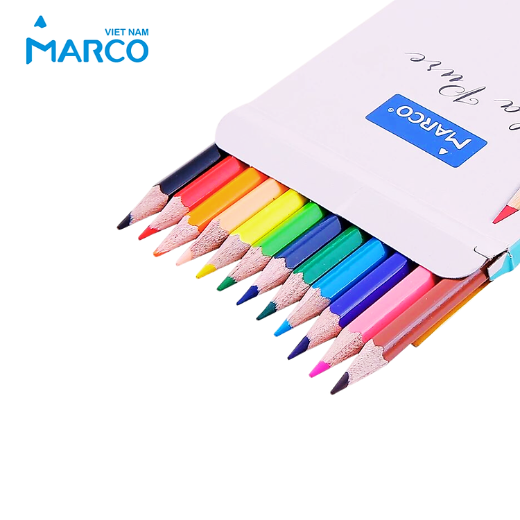 Bút Chì Tô 12 Màu La Pure (Hộp Giấy) - Ảnh 5