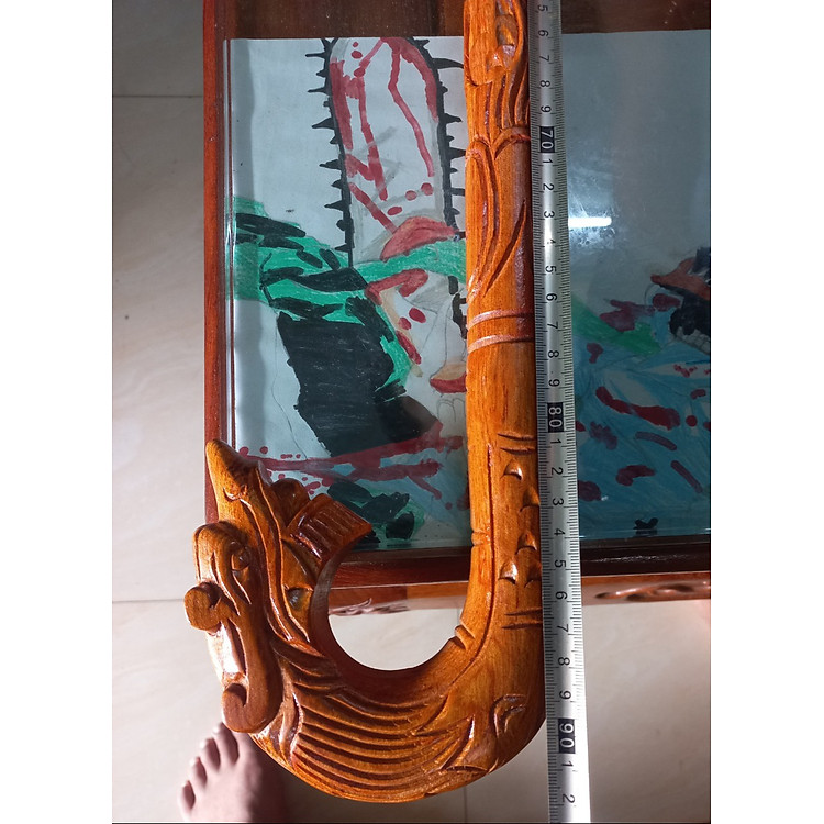 Mua Gậy batong gỗ hương đá cho người già Chính hãng Giá tốt - Hình ảnh 3