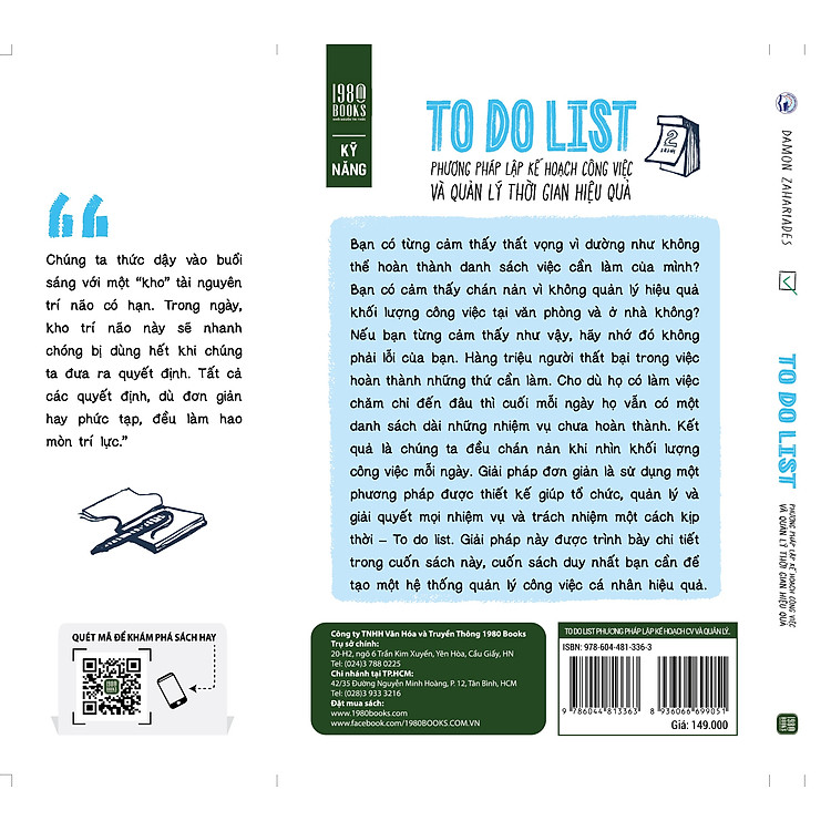 To Do List - Phương Pháp Lập Kế Hoạch Công Việc Và Quản Lý Thời Gian Hiệu Quả - Ảnh 2