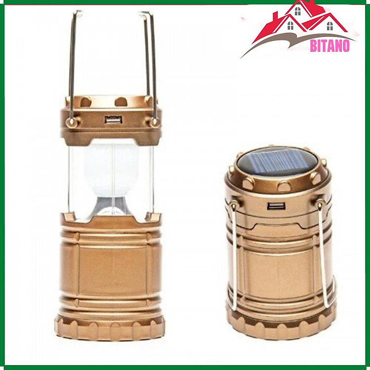 Đèn Tích Điện Bằng Sạc Pin Hoặc Năng Lượng Mặt Trời