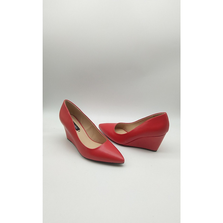 Giày Búp Bê Mũi Nhọn Đế Xuồng Enako