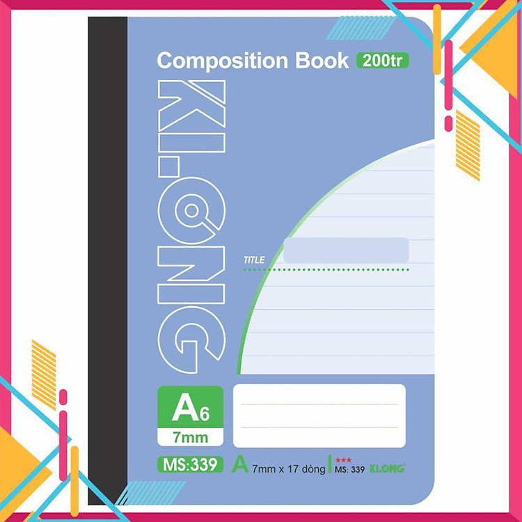 Sổ May KLONG A6 (200 trang) - Ảnh 4