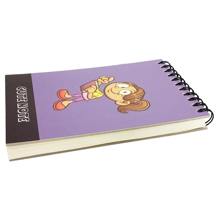 Sổ Lò Xo Teen Không Kẻ Có Chấm (80gsm) - Ảnh 4