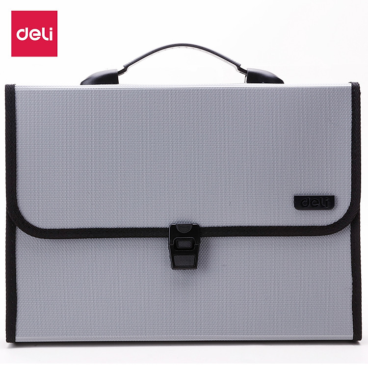 Cặp Tài Liệu A4 13 Ngăn Deli (1 chiếc)