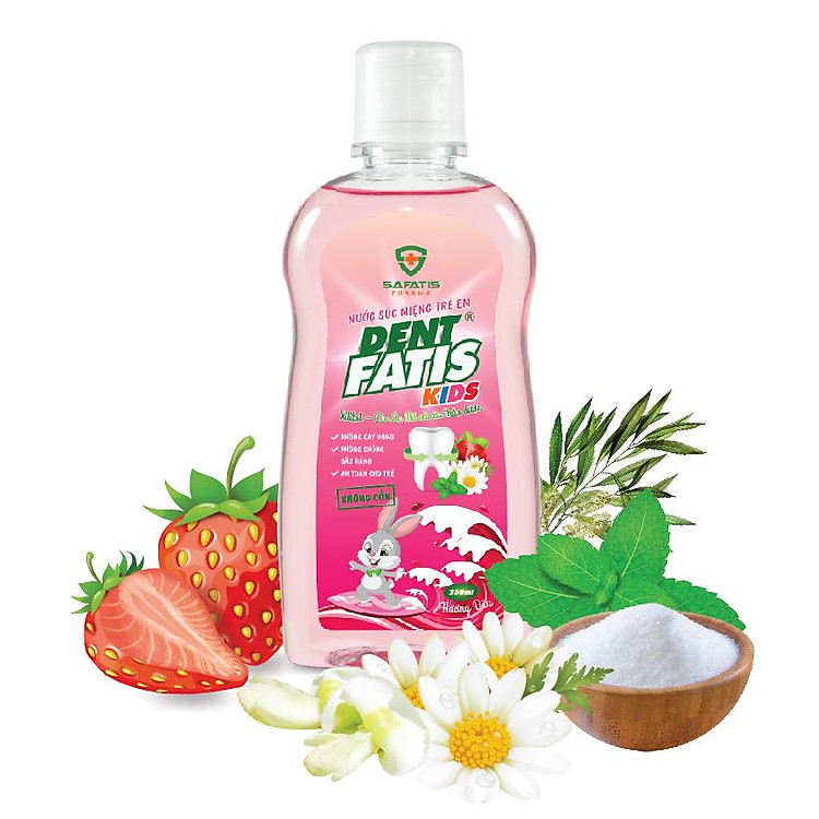 Nước súc miệng Trẻ Em - DentFatis Kids