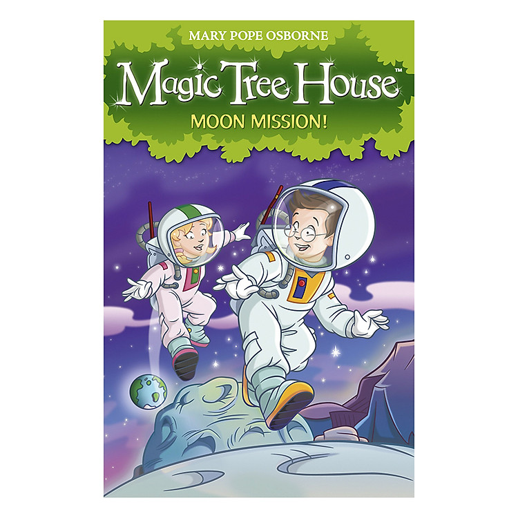 Sách Magic Tree House 8: Moon Mission!
