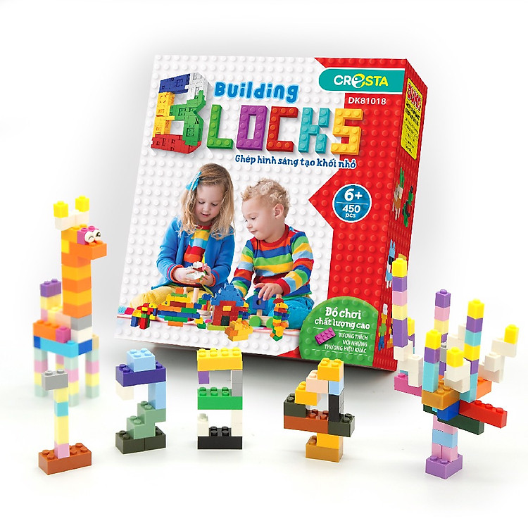 Đồ Chơi Xếp Hình Khối Nhỏ Duka DK81018 Chính hãng Giá rẻ - Hình ảnh 2