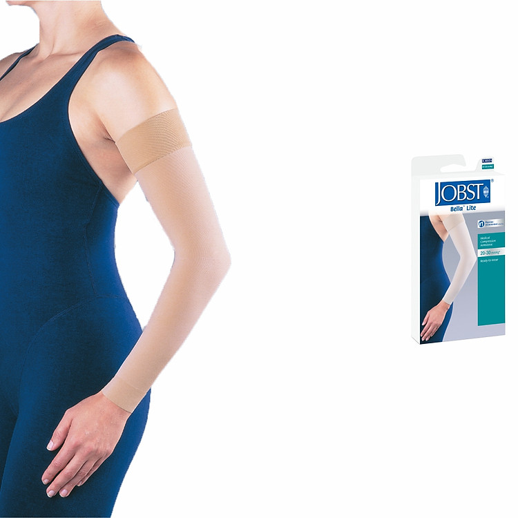 Vớ cánh tay hỗ trợ điều trị phù bạch huyết JOBST Bella Lite chuẩn áp lực 20-30mmHg, màu da