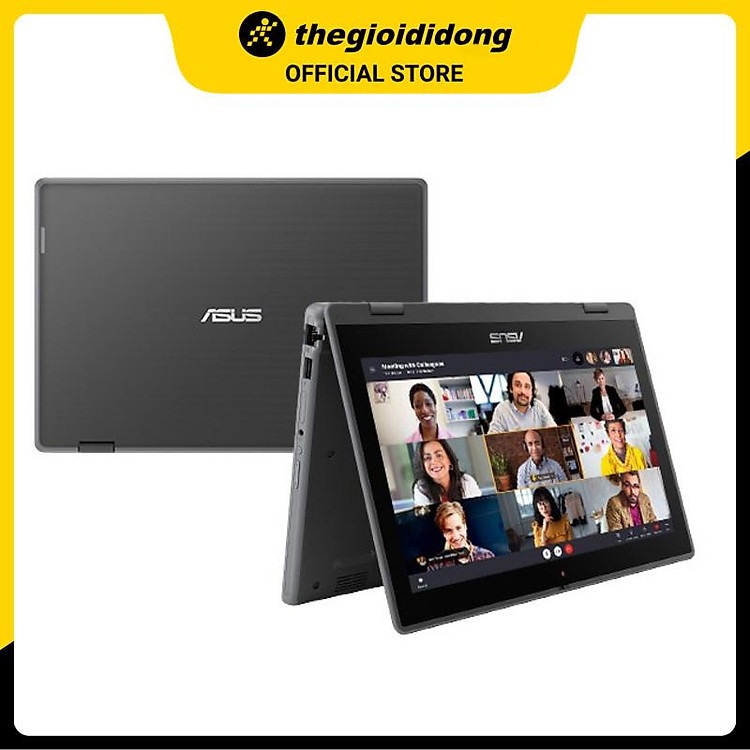 Laptop Asus BR1100FKA N6000/4GB/128GB/11.6"/Touch/Win10/(BP0660T)/Xám - Hàng chính hãng