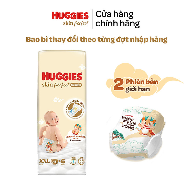 Tã Quần Huggies Skin Perfect XXL Giá rẻ - Hình ảnh 5