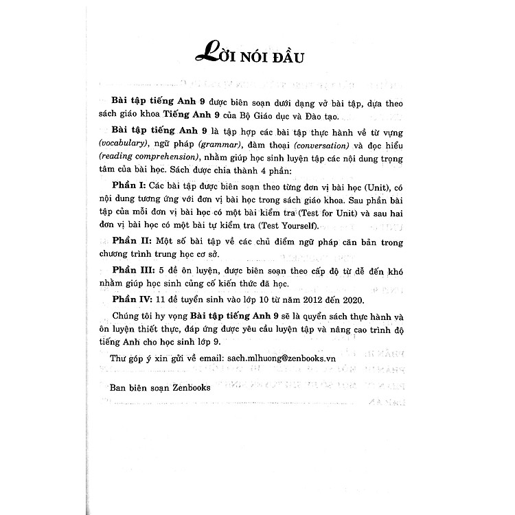 Bài Tập Tiếng Anh Lớp 9 (Có Đáp Án) - Ảnh 3
