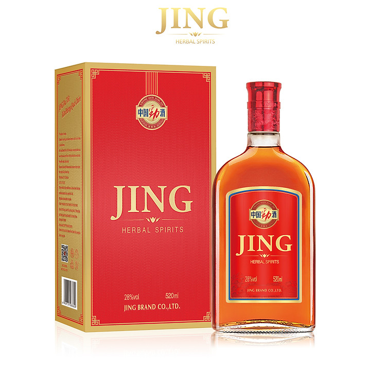 Rượu JING 28% Vol 520ml + hộp đựng