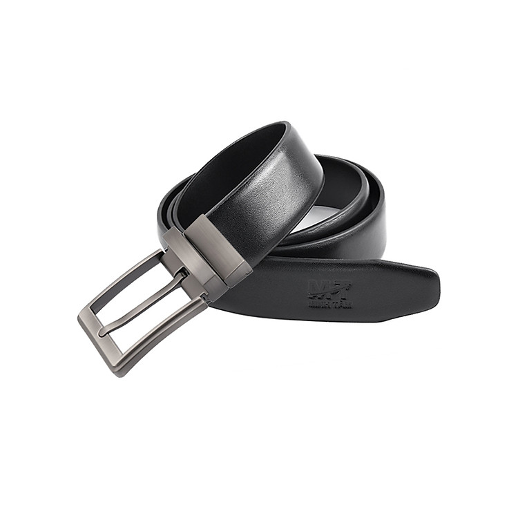 Thắt Lưng/ Dây Nịt Nam Da Bò 3 Lớp, Khóa Kim Xoay Minh Tâm MT214-08 (120cm x 3,5cm) + Tặng Kèm Hộp Gói