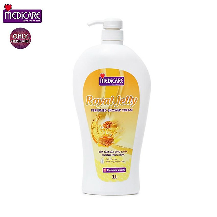 Sữa tắm ong chúa MEDiCARE Royal Jelly 1L