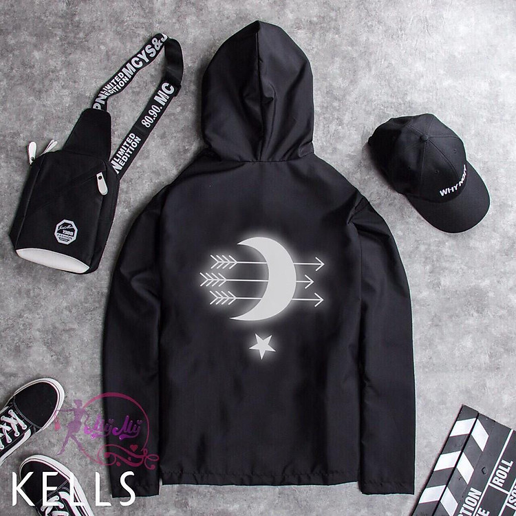 Áo khoác dù nam nữ vải dày dặn