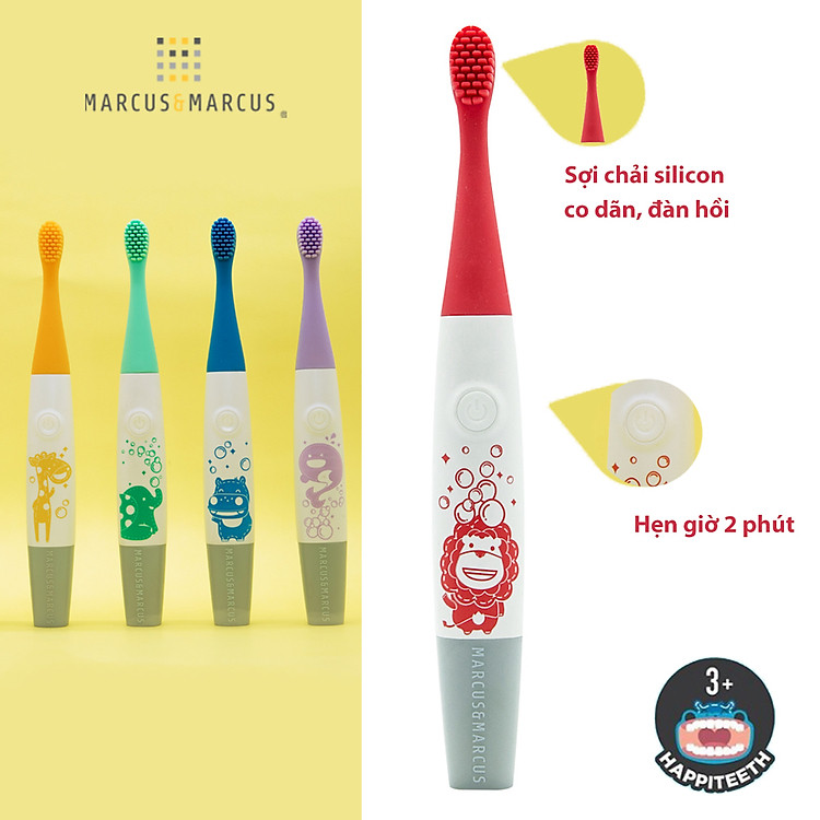 Bản chải đánh răng silicon cho bé Chính hãng Ưu đãi - Hình ảnh 4