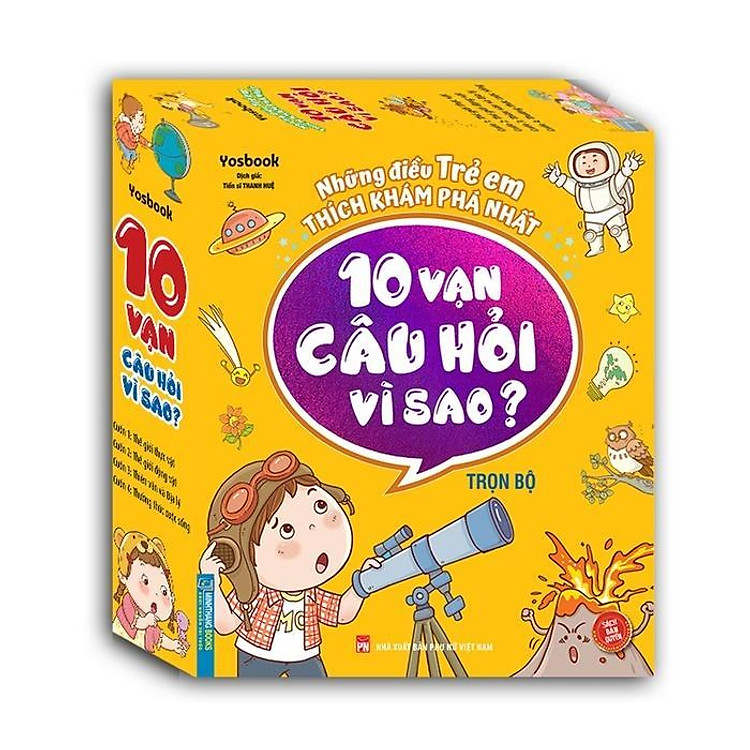 Hộp Những Điều Trẻ Em Thích Khám Phá Nhất – 10 Vạn Câu Hỏi Vì Sao
