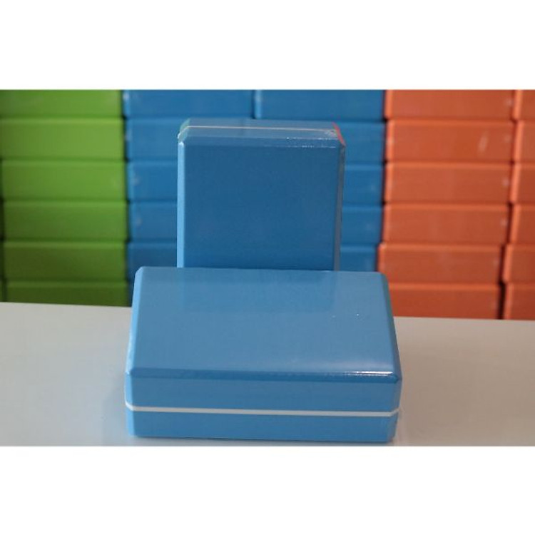 Combo 2 viên Gạch Tập Yoga Cao Cấp EVA với đường kẻ sọc nổi bật , mới lạ - HOT NEW