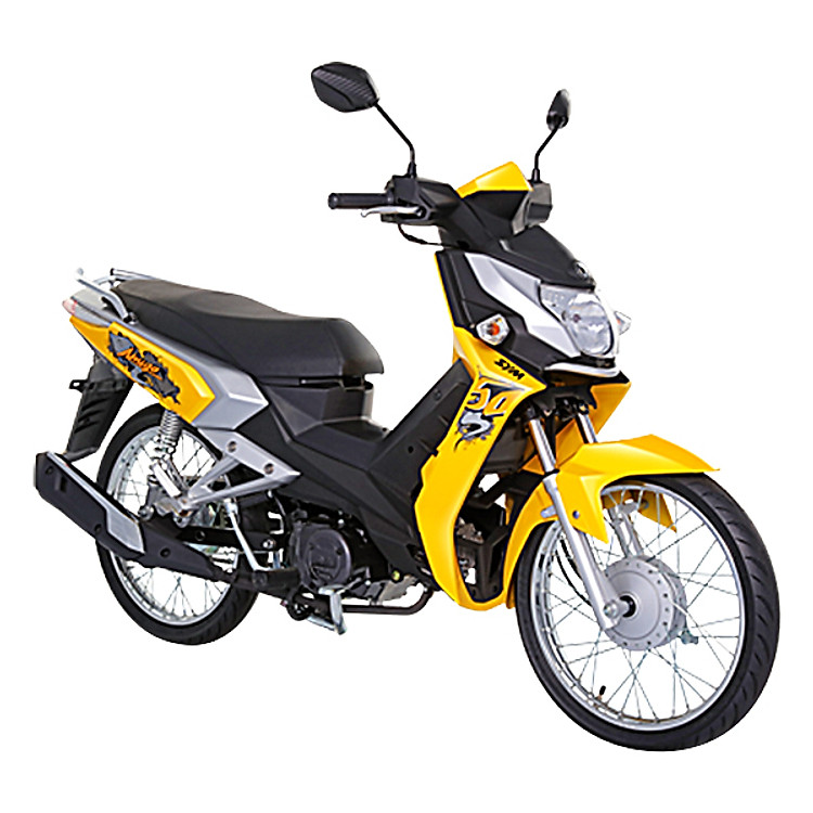 Xe Máy SYM Amigo 50 - Vàng Bạc + Tặng Combo 4 Quà Tặng