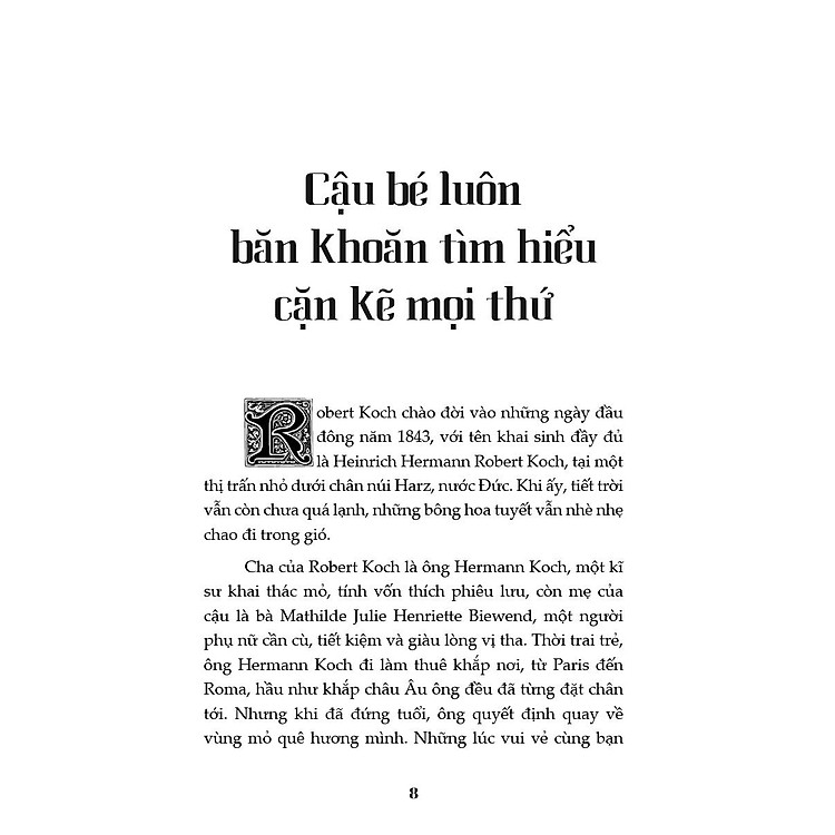 Kể Chuyện Cuộc Đời Các Thiên Tài - Heinrich Hermann Robert Koch - Ảnh 4