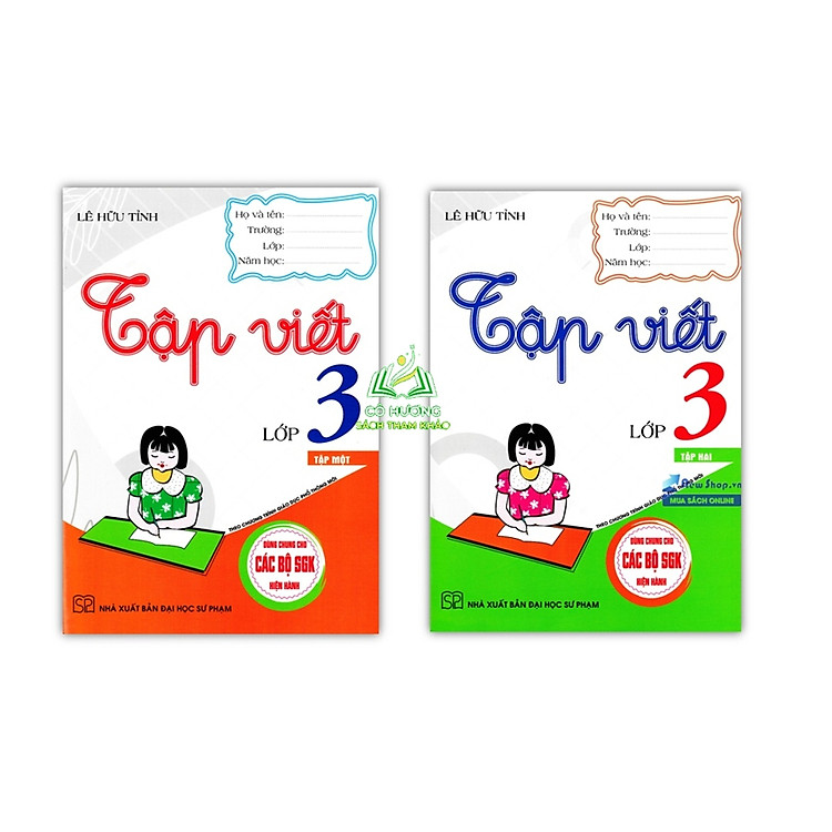Combo Tập Viết Lớp 3 – Tập 1 + 2