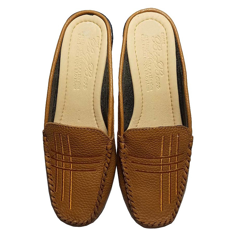 Dép Sabo Nữ BIGGBEN Da Bò Thật SBN09