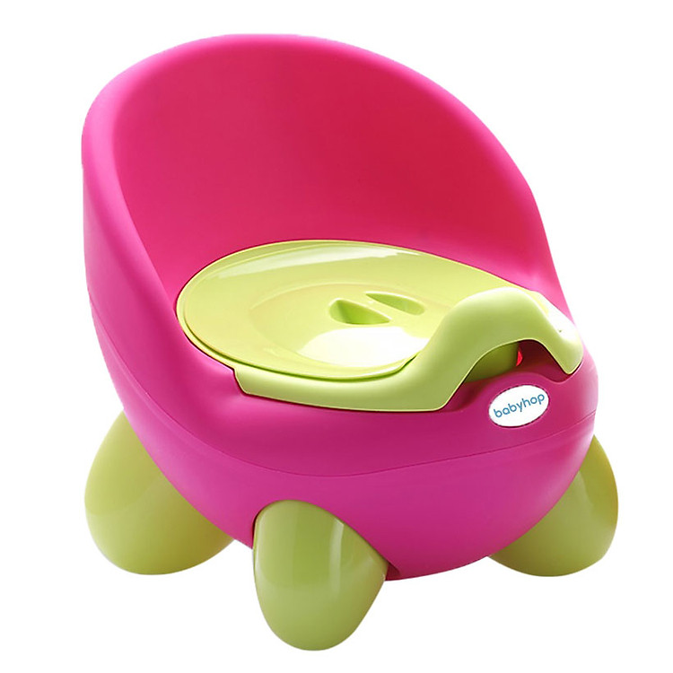 Bô vệ sinh cho bé Kiu Kiu babyhop BH-105P - Hồng