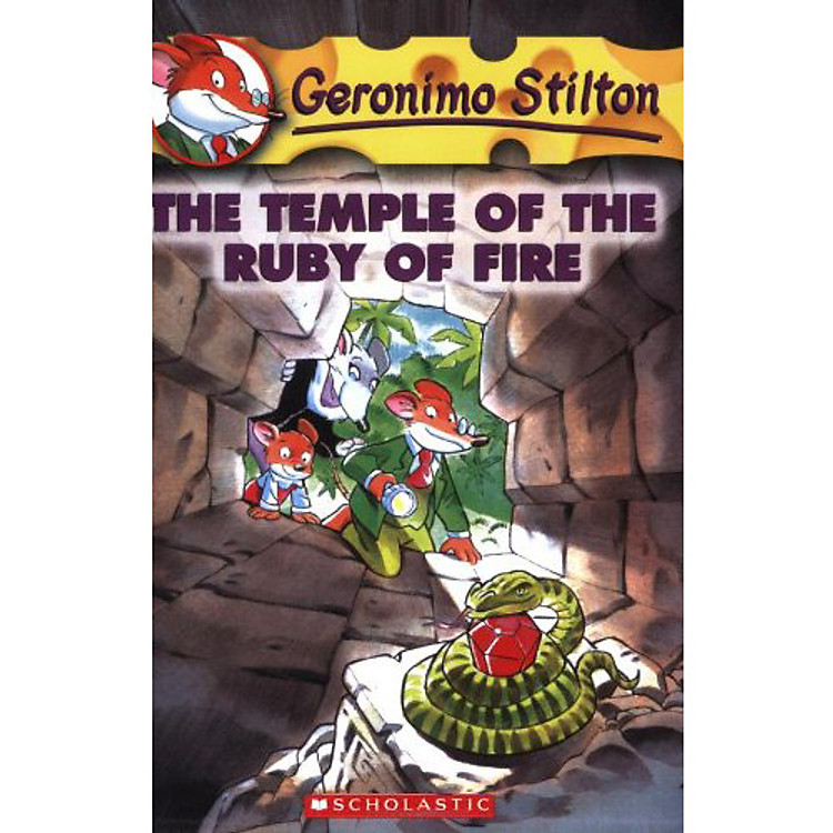 Sách The Temple of the Ruby of Fire (Geronimo Stilton, No. 14)