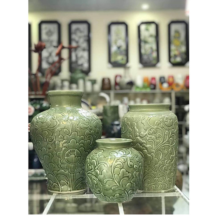 Lọ Hoa Men