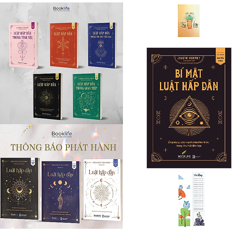 Bí Mật Luật Hấp Dẫn (Tặng kèm sổ tay xương rồng + BOOKMARK Cú mèo)