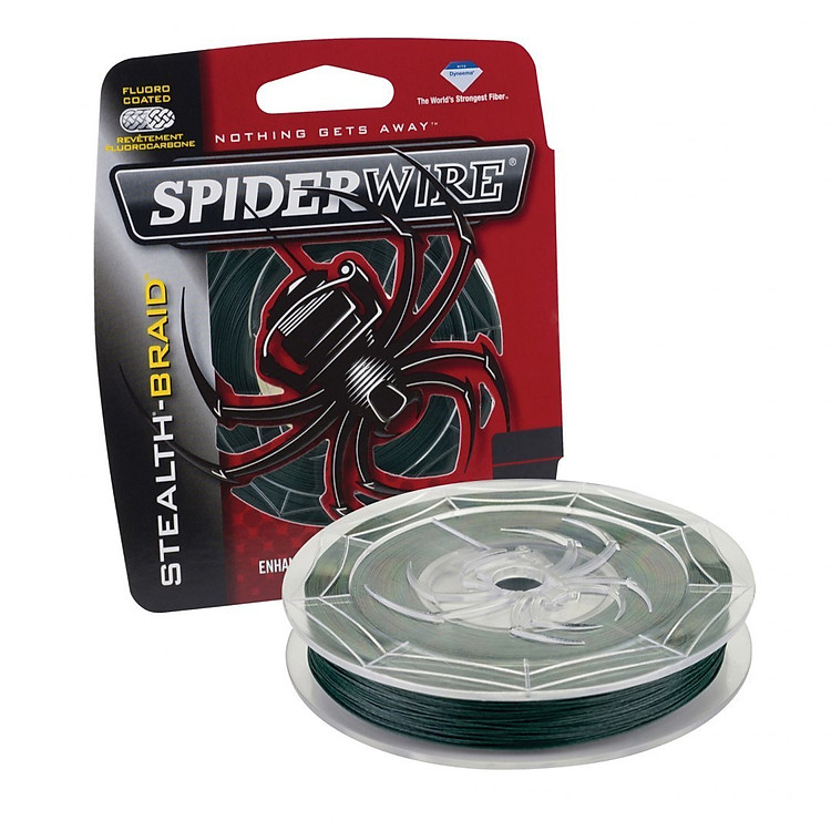 Dây bện câu cá Spider Wire Stealth Braid 300yd