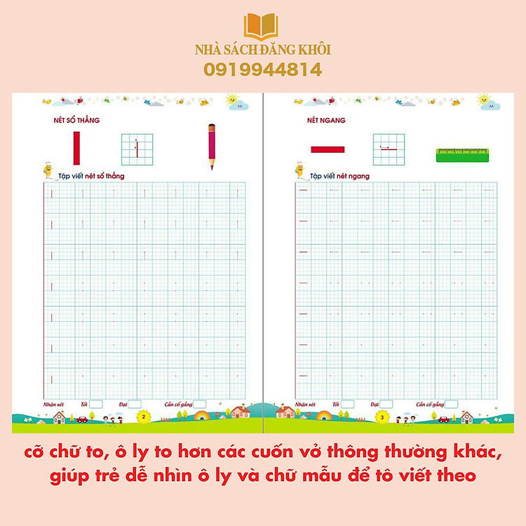 Bé Tập Tô, Tập Viết Chữ To Cho Bé Từ 4-6 Tuổi - Ảnh 4