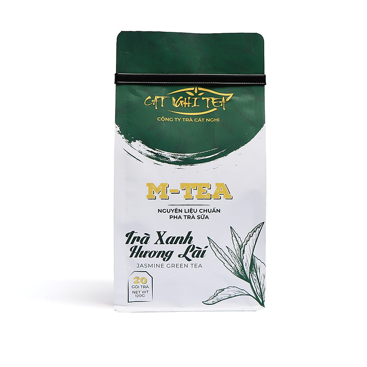 Trà Xanh Hương Lài túi lọc - Cat Nghi Tea – Nguyên liệu pha trà sữa và trà trái cây