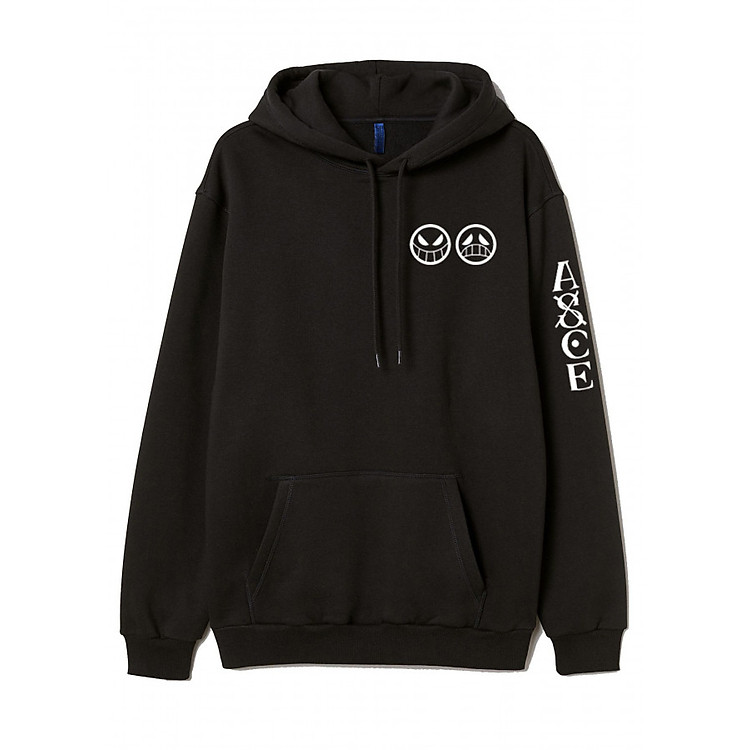 Hoodie Ace One Piece Râu Trắng