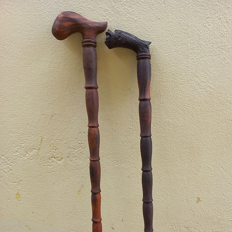 Gậy batong gỗ trắc cho người già Chính hãng Giá tốt - Hình ảnh 4