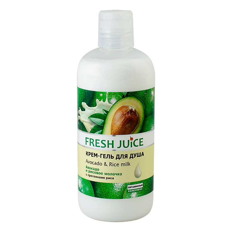 Sữa Tắm Hương Bơ Và Gạo Fresh Juice (500ml)