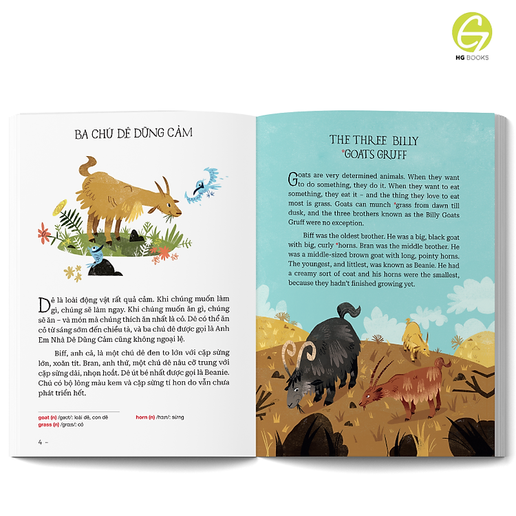 Song Ngữ - 10 Phút Đọc Truyện Trước Giờ Đi Ngủ: Truyện Loài Vật - Giúp Bé Phát Triển IQ và EQ - Ảnh 4