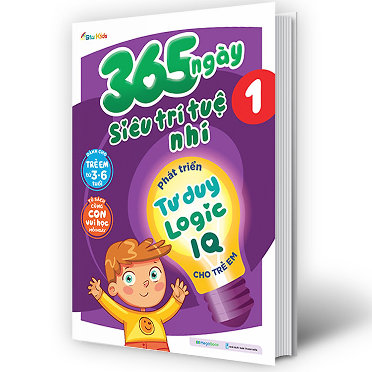 365 Ngày Siêu Trí Tuệ Nhí - Phát Triển Tư Duy Logic IQ Cho Trẻ Em 1 - Ảnh 2