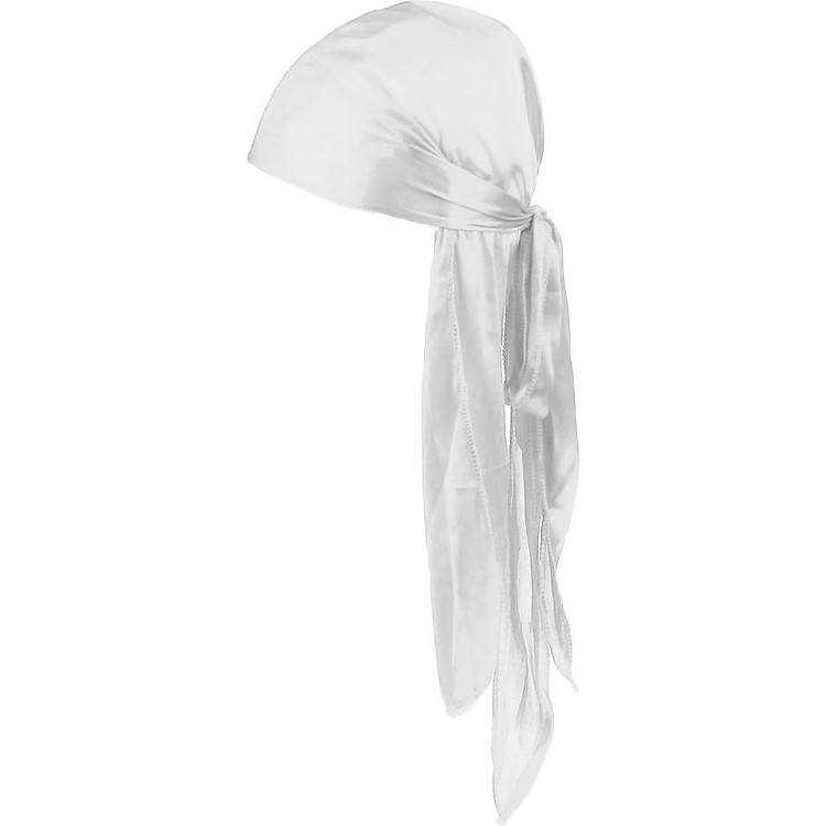 Unisex Trendy Color Du-Rag Wave Cap Durag Headwrap with Long Wide Strap