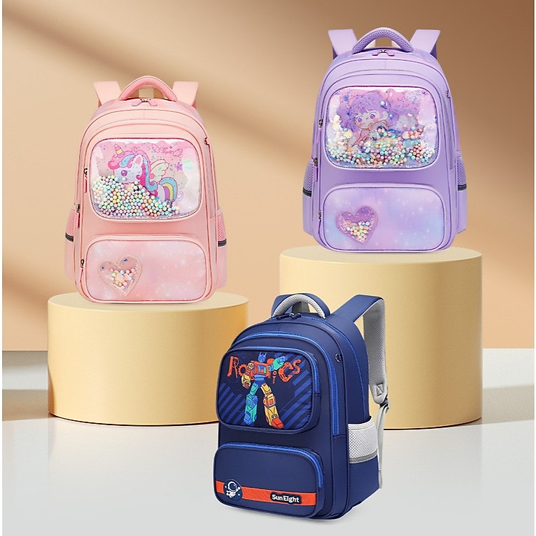 Balo học sinh SUN EIGHT 90378 - Ngựa hồng - Ảnh 6