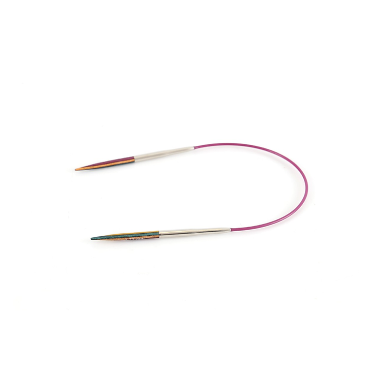 Kim đan len vòng gỗ Symfonie dài 25cm, nhập khẩu từ Knitpro