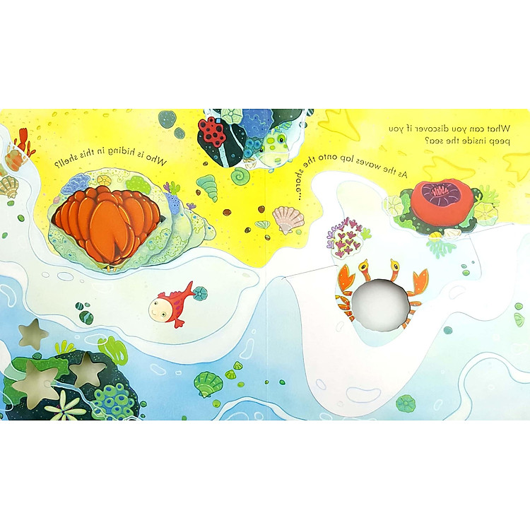 Usborne Peep Inside The Sea - Ảnh 5
