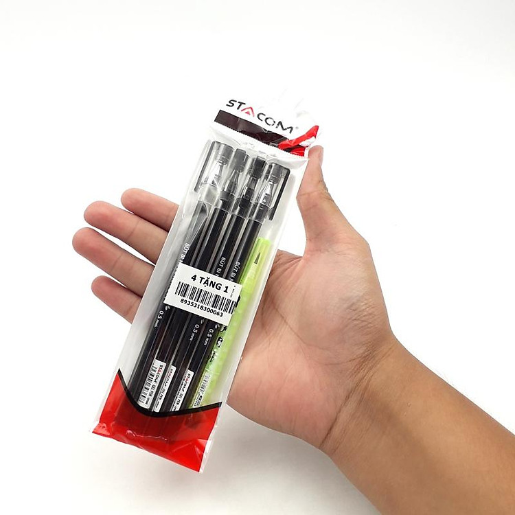 Bút Bi Mực Gel Xóa Được (0.5mm) (4 chiếc) - Ảnh 4